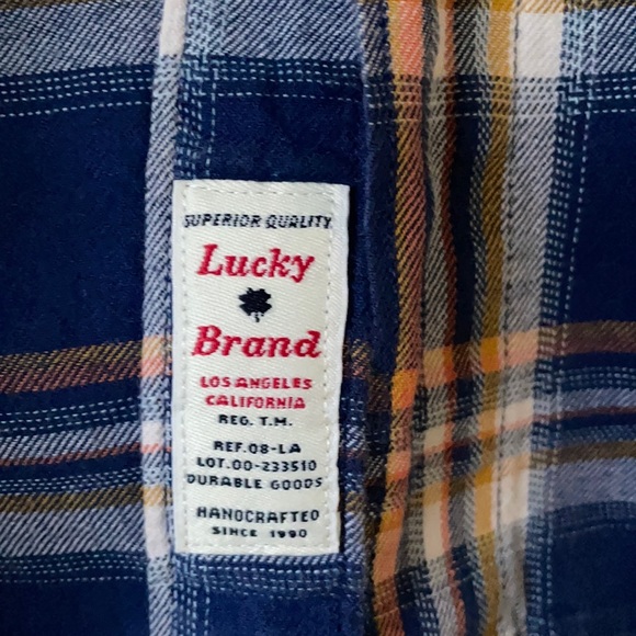 LUCKY BRAND MENS SHIRT - Picture 6 of 7